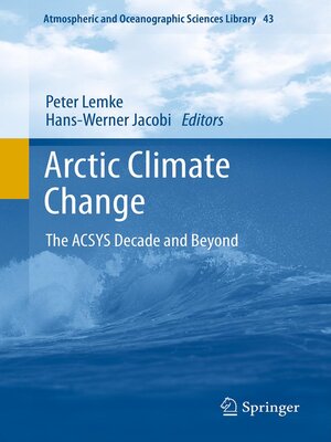 cover image of Arctic Climate Change
